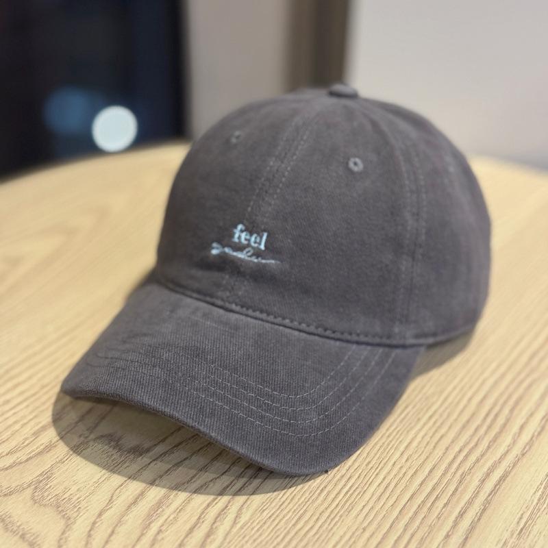 Letter Embroidered Baseball Cap Children Autumn And Winter Versatile Sunshade Cap Casual Tide Show Small Face