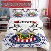 3pcs Duvet Cover Set (1*Duvet Cover + 2*Pillowcase, Without Core), Custom Name Club Deportivo Guadalajara Pattern Bedding Set, Home Bedroom Decor Gift