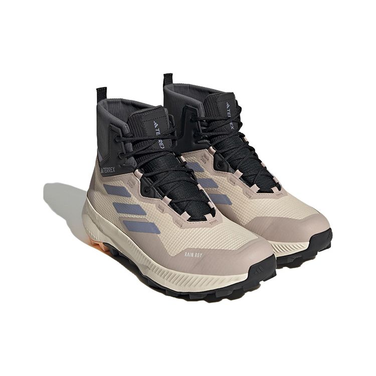 Adidas Terrex WMN Mid Rain.RDY Sand Strata Silver Violet Women Sneakers Tan Acid-Orange GW6866