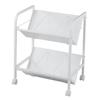 Nakabayashi File Wagon 2 Tier White CWA-002W