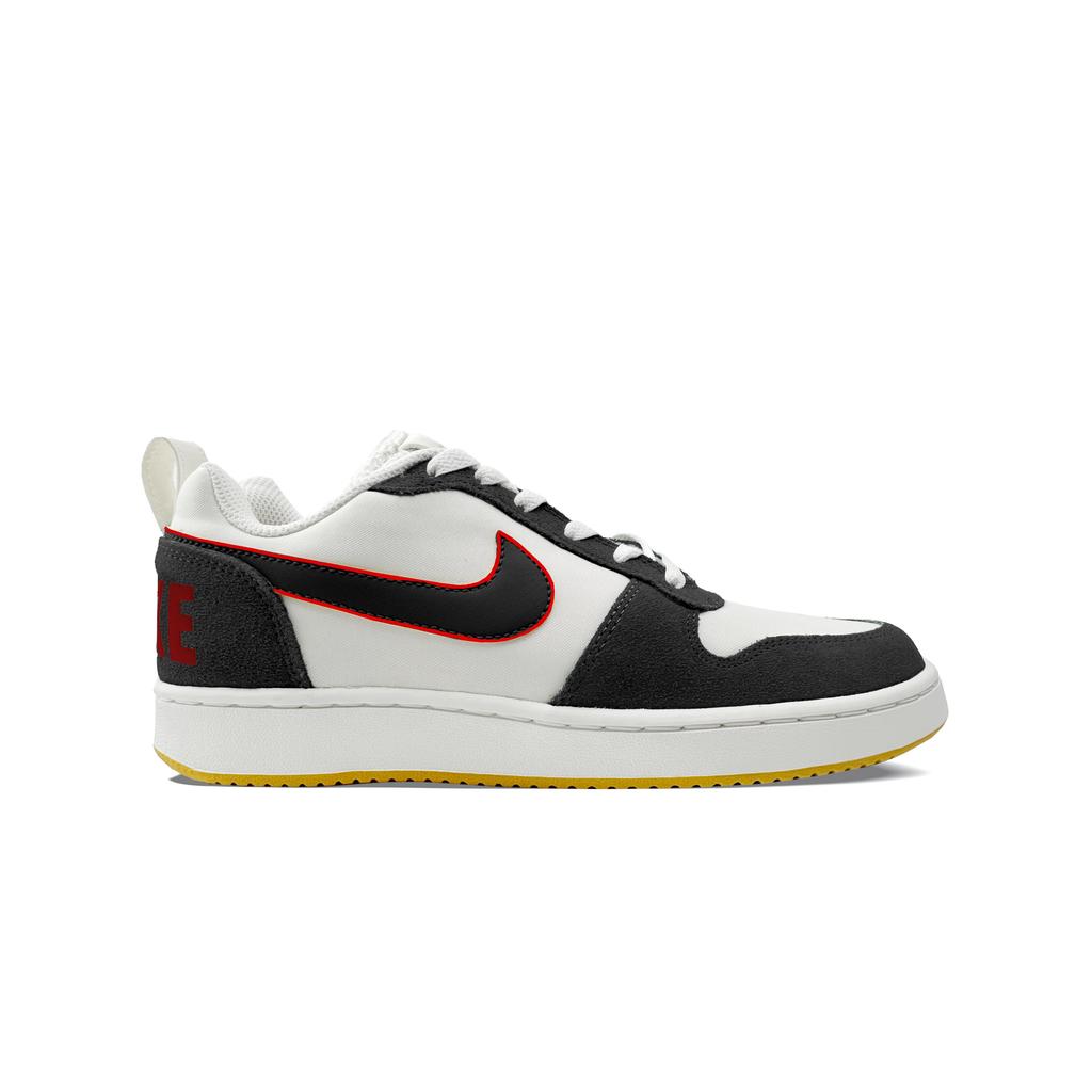 Nike Court Borough PRM Zero Gravity, Red Alert Abrasion Resistant Slip Resistant Low top Skateboard Shoes Men's 844881-100(Team1201-)