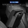 DURASIKO Car Armrest Console Box Premium Memory Foam Cushion with PU Convenient for Driver and Passenger Easy Reduces and Helps with Long Driving Pad,