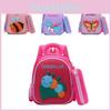 Dragonfly Butterfly Childrens Backpack Large Capacity Layered Storage Zipper
