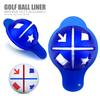 4 In 1 Cross Shape Golf Ball Liner Marker Template Marker Pen Golf Putting Positioning Aids Outdoor Sport Tools