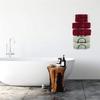 Iron Wine Bottle Holder 5 Layer Wine Display Shelf Versatile Wine Rack  Bathroom