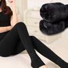 Women's Plus Velvet Thickened Pearl Velvet Footed Leggings - Slimming Autumn/Winter Warmth