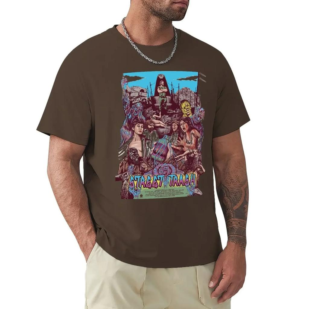 Street Trash (80s Splatter Melt Horror Movie) T-Shirt heavyweights kawaii clothes Blouse cotton t-shirt