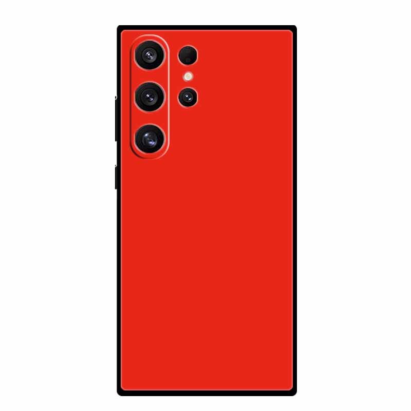 Красный Черный Чехол Для Телефона Samsung S26 S25 S24 Pro Чехол S23 FE S22 Plus Ultra Защитный Бампер Galaxy S 25 Edge 26 24 23 22 Funda