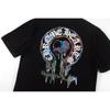 W355 CHROME HEARTS 2025 Summer New High Quality Cotton Round Neck Loose Large Size Men's and Women's T-shirt Couple T-shirt