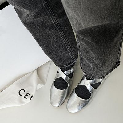 Мода 2025 Новые весенние женские туфли-лодочки Натуральная кожа Женская обувь Круглый носок Средний каблук Мэри Джейн Женская обувь Леопардовый принт Увеличение роста