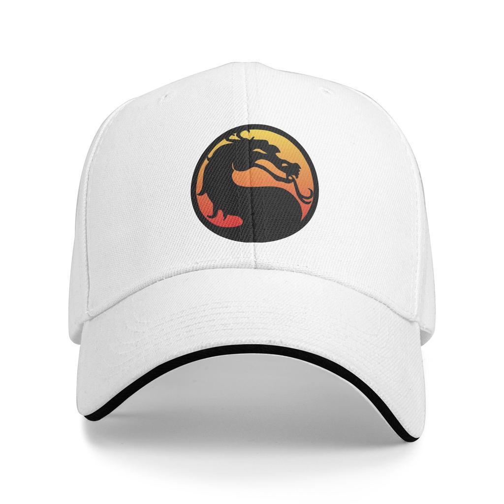 Mortal Kombat Kano Black Dragon Baseball Caps Hip Hop Sandwich Hat Unisex Women Adjustable Caps Hat Fishing
