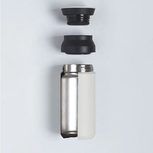 KINTO Travel Tumbler, 500ml, Khaki, Double-walled Vacuum Wall, Insulates Hot and Cold Drinks, 20944