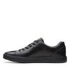 Кроссовки Clarks Ancosta Lace мужские из натуральной кожи, черная кожа, размер UK 060 (24см)