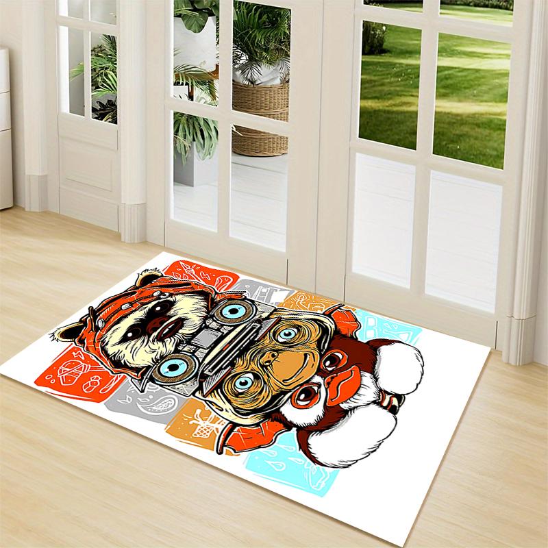 1Pc Gizmo'S Message Carpet Rug Customizable Soft Washable Antislip Home Living Room Sofa Mats Personalized Rug 0917113