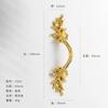 European Antique Clothes Cabinet Door Handle Golden Silver Carved Dressing Table Drawer Handle Zinc Alloy Furniture Hardware