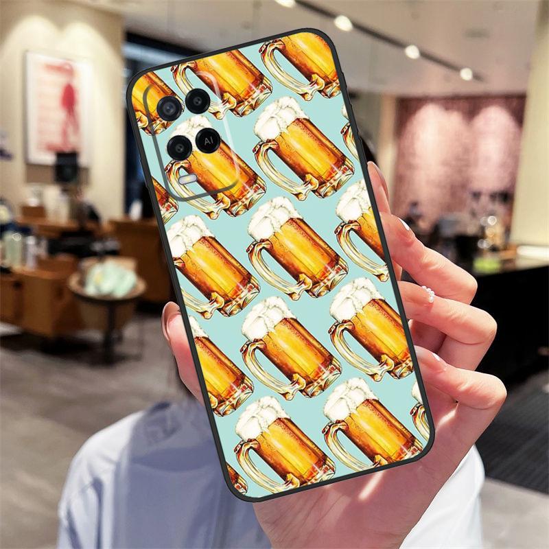 Чехол-бутылка пива Alcohol Case для Oppo A78 A98 A79 A18 A38 A58 A40 A60 A80 A16 A76 A96 A15 A74 A94 A54 A17 A77