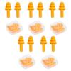 10pcs Soft Silicone Earplugs Waterproof Swimming Ear Plugs Reusable Noise Reduction Sleeping Ear Plugs Hearing Protector