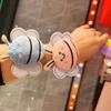 with Clap Circle Stuffed Huggers Slap Toy PP Cotton Bee Plush Wrist Band  Home Decor