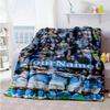 Manchester City Customize Your Name Blanket Lightweight Customizable Blanket Warmthful Decor Throw For Office Picnics Bed Nap Four Seasons Multipurpos