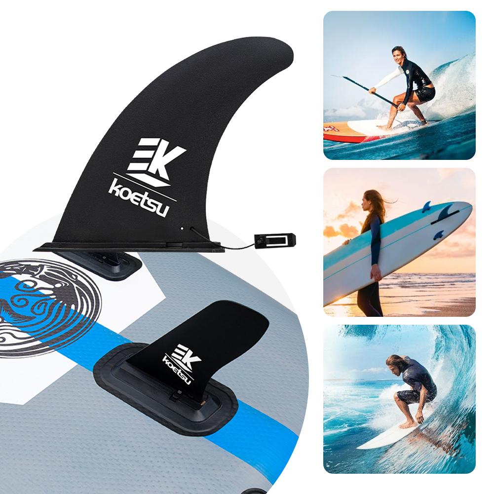 Плавник для SUP-доски Плавник для Stand Up Paddleboard Замена улучшает стабильность Плавник для серфборда Один центральный плавник для новичков и профессионалов