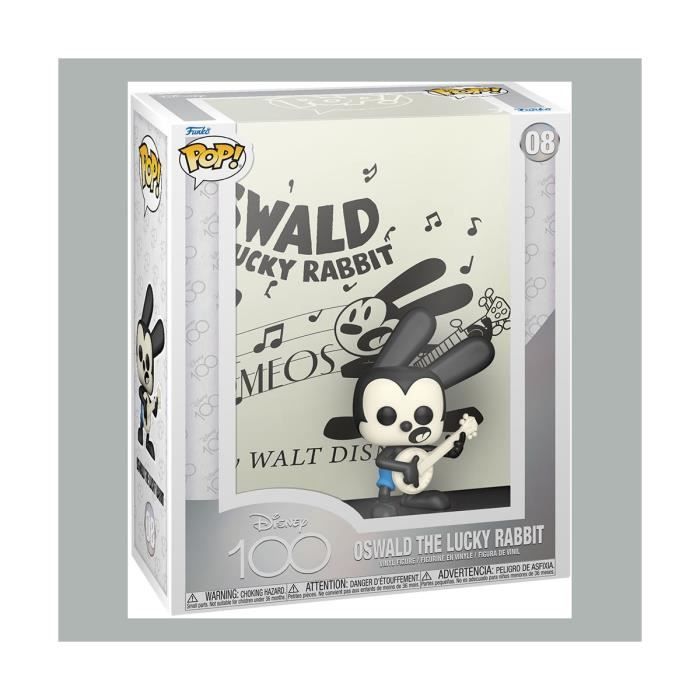 Figurine - funko - oswald - 9 cm - disney 100ème anniversaire - mixte - intérieur