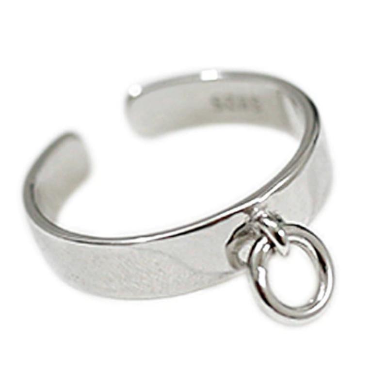 Silver Open Ring Mini Collar  Owned Submissive Gift Symbolic Jewellery  Jewellery