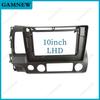 9 Inch 10 Inch Car Frame Fascia Adapter Android Radio Dash Fitting Panel Kit For Honda Civic G8 2006-2011