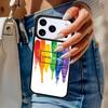 Gay Pride Flag LGBT Phone Case For iPhone 17 Air 14 15 13 12 Max Cover For Apple 14 15 16 16e 11 Pro Max Plus Coque