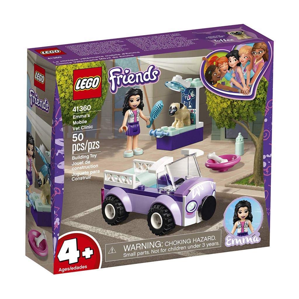 LEGO Friends Машина Эммы Ветеринарная клиника 41360 Конструктор Игрушка для девочек