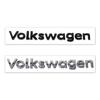 EFG1 3D ABS Car Body Tail Trunk Decoration Letter Emblem Sticker For Volkswagen VW Golf Passat Polo Tiguan Jetta Caddy T-ROC Scirocco