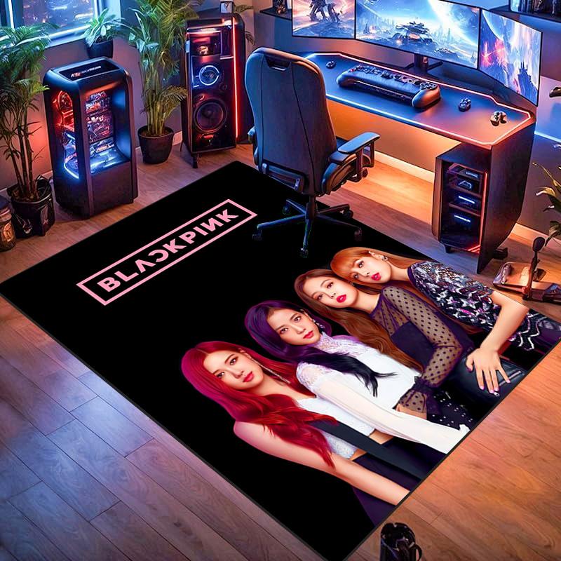 Blackpink: Global Icons Music Style carpet Doormat Suitable for all seasons Doormat Fashion Room