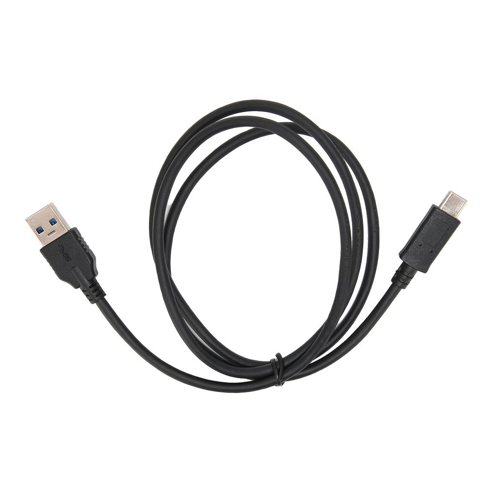 Зарядный кабель Черный ПВХ 1 метр Быстрая скорость TypeC USB3.1 на USB3.0 Зарядный шнур