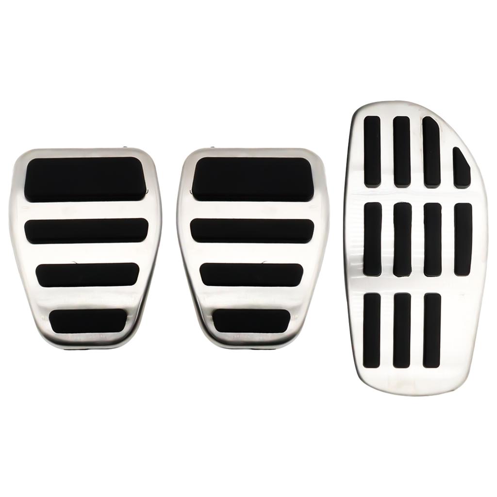 NonSlip AT MT Gas Brake Foot Pedal Pad Cover Kit For Nissan Qashqai J11 X-trail T32 Rogue Sport For Renault Kadjar Koleos QM6
