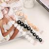 Underwear Pearl Flower Silicone Transparent Shoulder Strap for Women Girl Bra Strap Invisible Bra