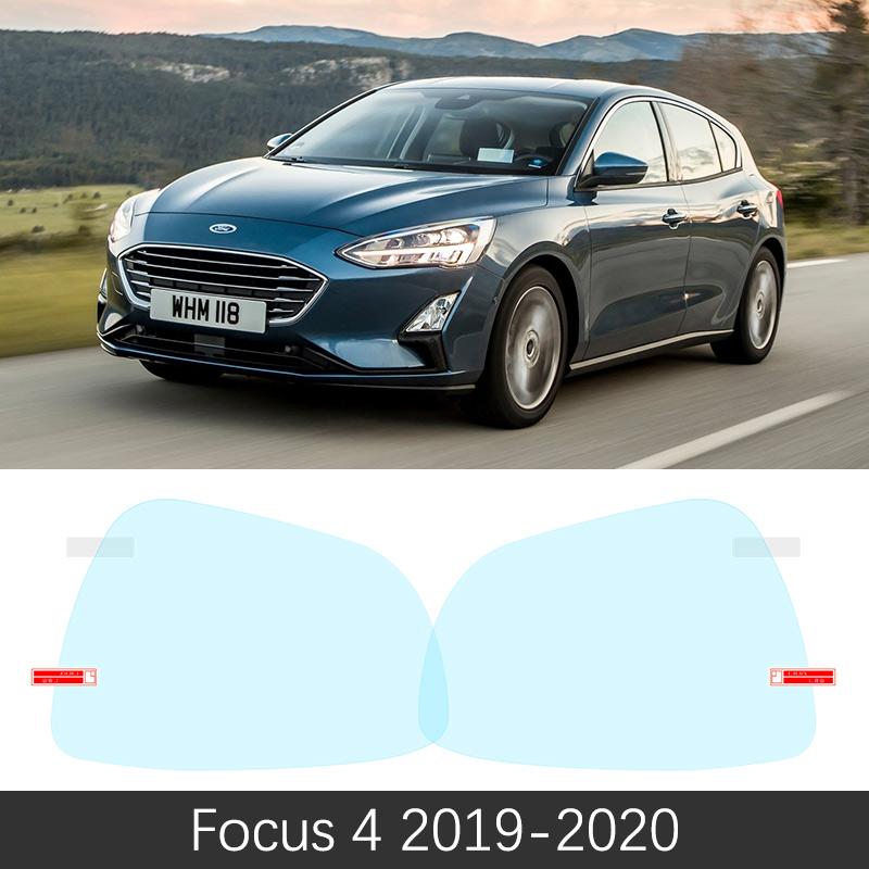 Для Ford Focus 2 3 4 2004~ Полное покрытие Зеркала заднего вида Антизапотевающая пленка Аксессуары MK2 MK3 MK4 ST 2008 2012 2014 2016 2018