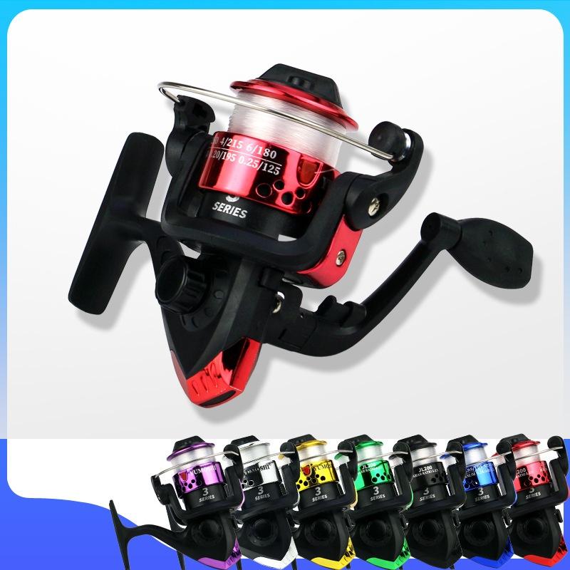 Plastic Foot Surf Fishing Spinning Reel Saltwater Long Cast Gapless Dual Bearing Stream Lake River