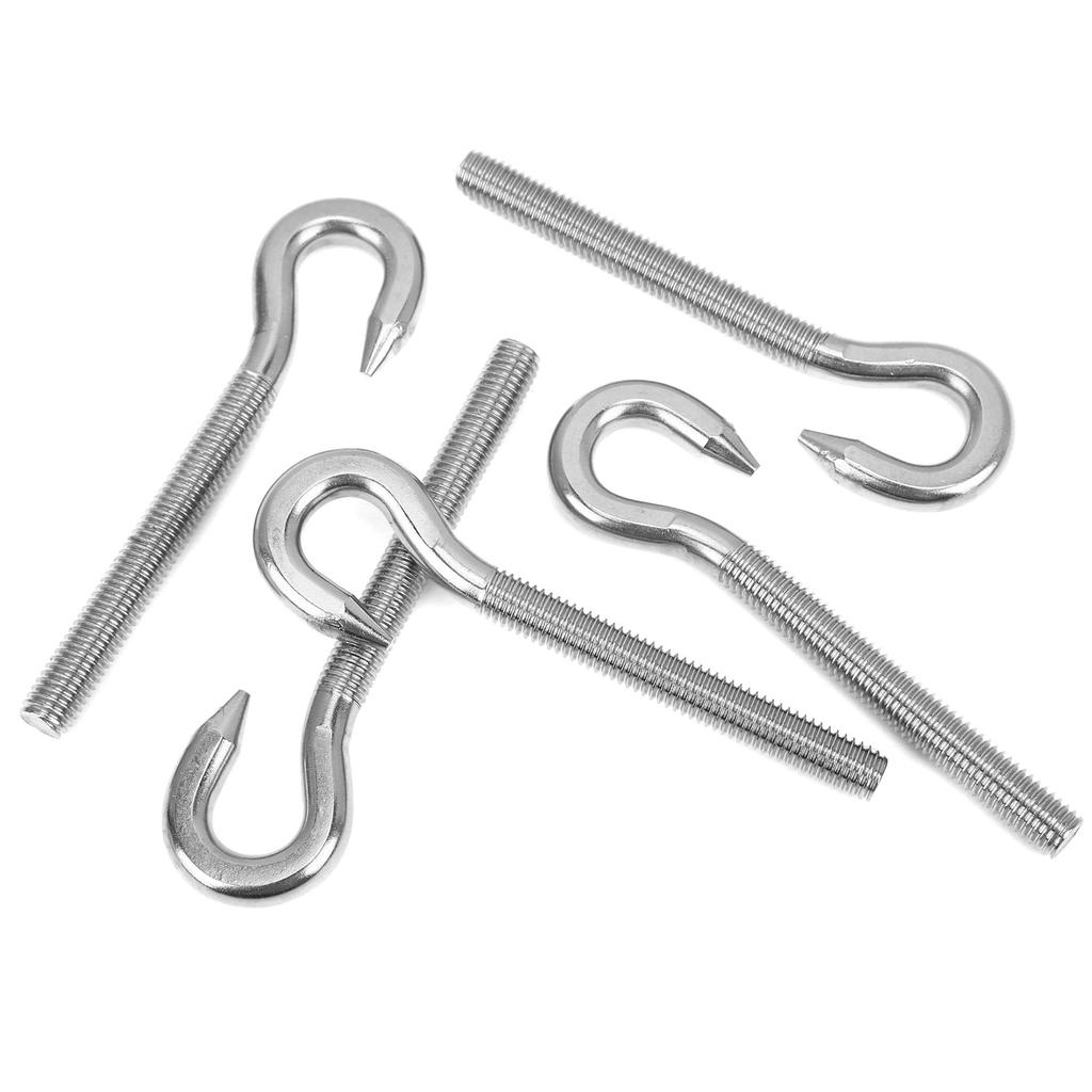 5 шт. Винтовой крюк из нержавеющей стали высокой твердости, крюк-чашка для механического оборудования, дом M10