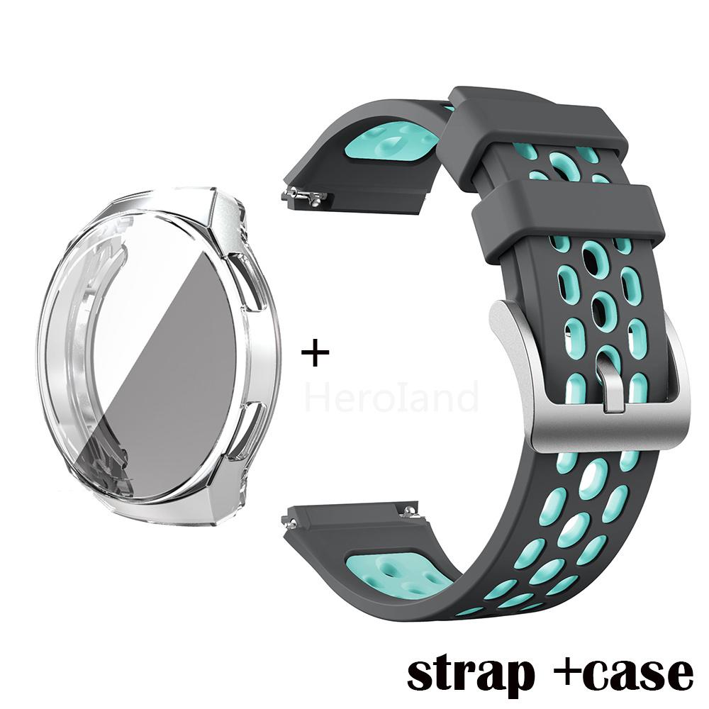 Мягкий силиконовый ремешок для часов Huawei Watch GT 2e, ремешок на запястье для Huawei Watch gt 2e, браслет, защитный чехол для умного браслета