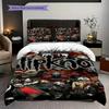 Metallic Punk Rock Set Bedding 1 Duvet Cover 2 Pillowcase Without Core Bedding Set Duvet Cover And Pillowcase Christmas Birthday Gift