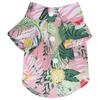 Рубашка гавайская для домашних животных Милая дышащая хлопковая гавайская летняя футболка для собак кошек собак кроликовM
