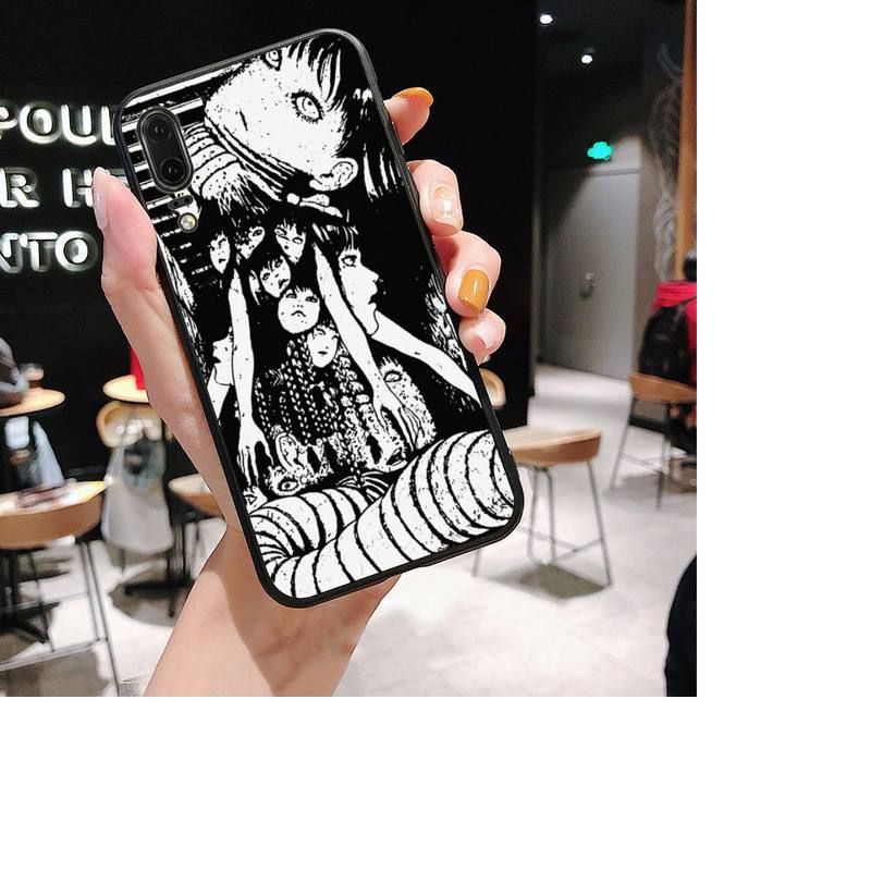 Чехол для телефона с изображением комиксов ужасов junji ito Tomie, чехол для телефона Huawei P30 plus P8 lite P9 lite, чехол для Psmart P20 pro P10 lite