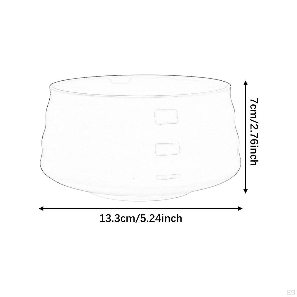 Керамическая чаша для матча, ручная работа, японское приготовление, портативный фарфор, смешивание чая