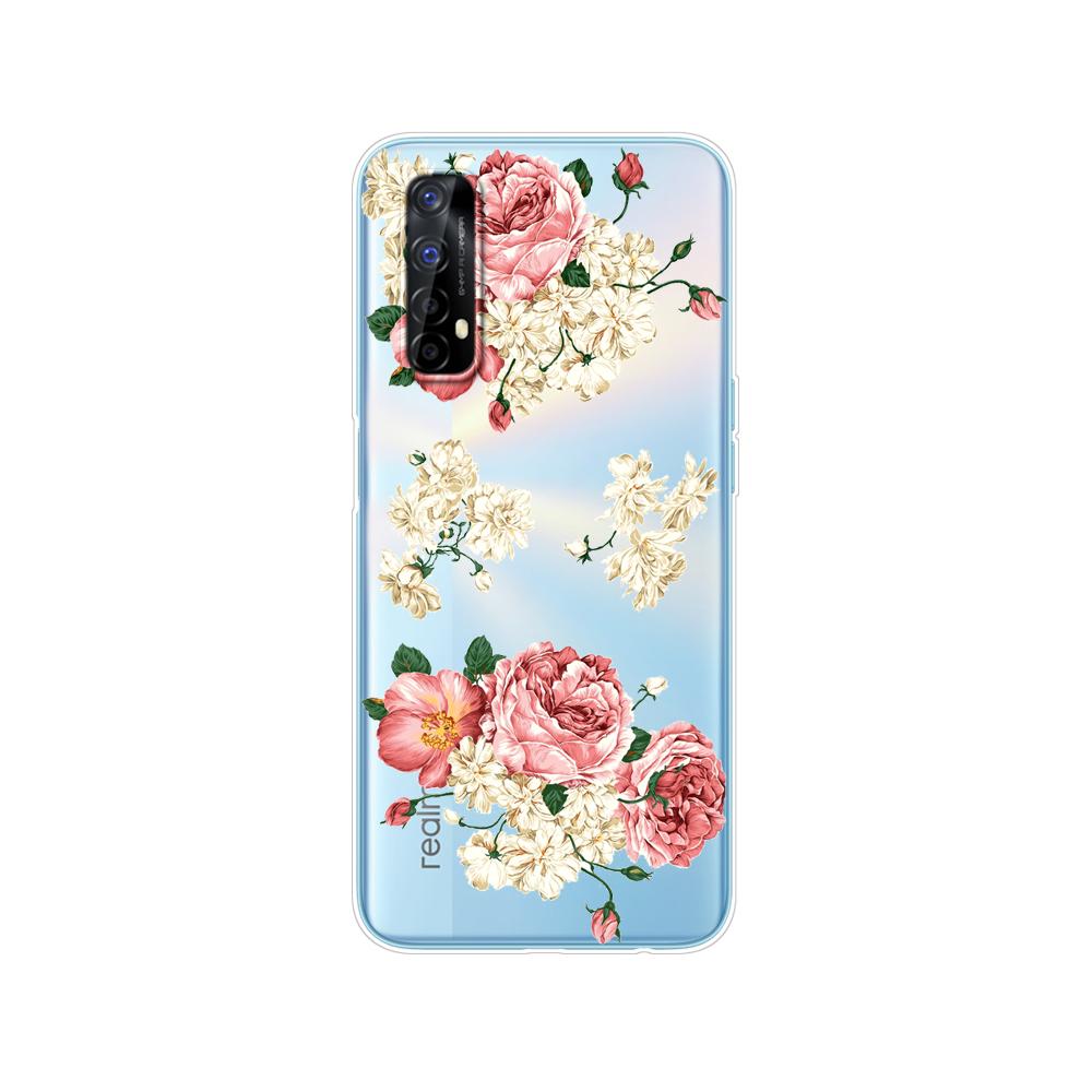 Чехол для Realme 7 для OPPO Realme 7 Pro, противоударный мягкий силиконовый чехол из ТПУ для задней панели телефона Realme7 7Pro, чехол-бампер, чехол