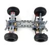 MOC 4WD Независимая Подвеска Дифференциал Шасси Рулевая Ось Строительные Блоки Четырехколесный Привод Техническая Машина Запчасти Игрушки Подарок для Детей