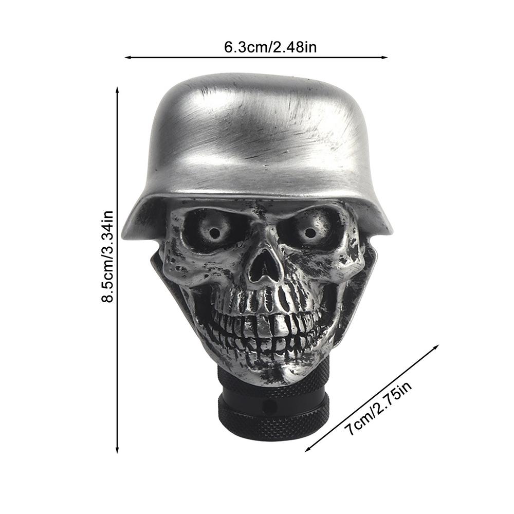 Ручка переключения передач автомобиля, декоративная, уникальная, череп, смоляная, ручка переключения передач автомобиля, чехол для рычага переключения передач автомобиля, аксессуары для украшения интерьера автомобиля