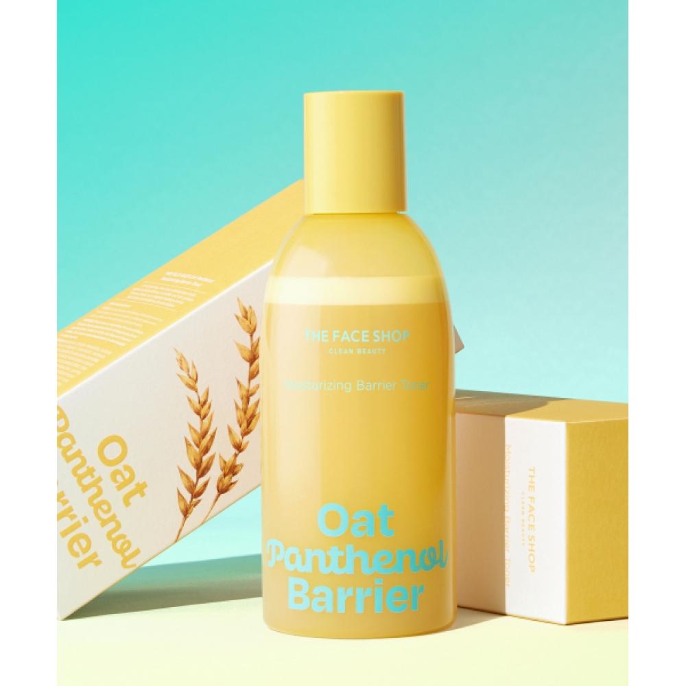 The Face Shop Овсяный пантенольный тонер для увлажнения и восстановления защитного барьера кожи 250 мл