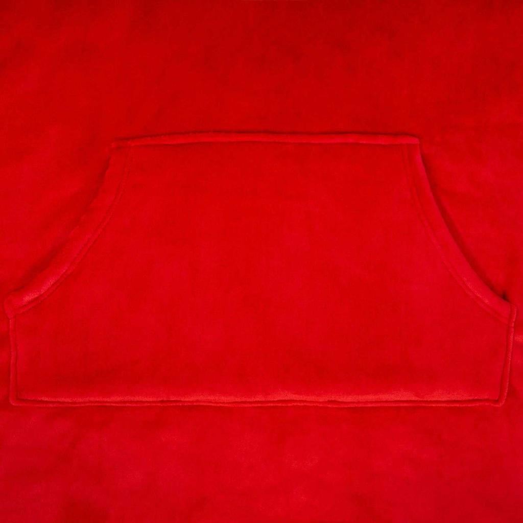 Manchester United FC Unisex Adult Crest Oversized Blanket Hoodie