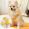 Nylon Cartoon Duck Dog Harness Adjustable Buckle Cartoon Dog Leash Dog Traction Rope  Daily Use
