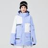 Women's Men's Winter Warm Outdoor Ski Jackets with Hood Unisex Windproof Waterproof Skiing Sports Jacket Snowboarding Jacket for Female and Male