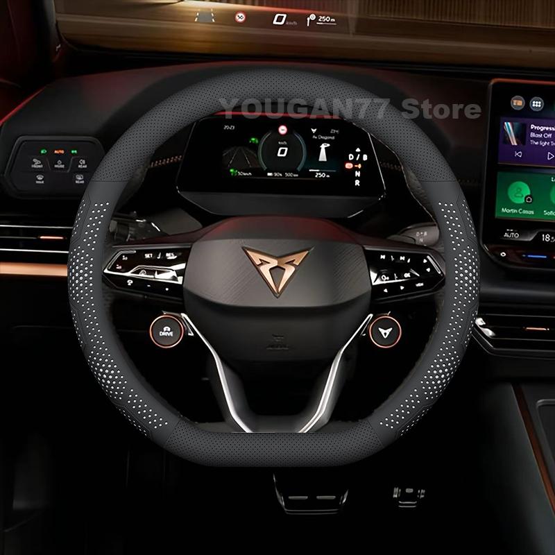 Кожаная накладка на руль автомобиля Для Cupra Born VZ 2025 2022-2024 Ультратонкая Салон автомобиля Cupra Formentor 2025 Аксессуары